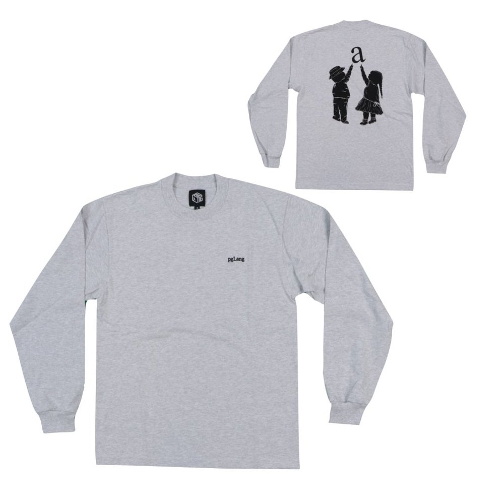 New pgLang Kendrick Lamar Long Sleeve Shirt Gray S